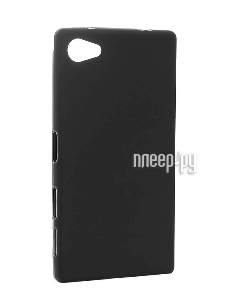   Sony Xperia Z5 Compact / Z5 Mini Cojess Silicone TPU 0.8mm Black Mate 