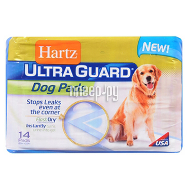 Hartz Training Pads Home Protection Ultra for dogs & puppies 54x54 14 H13088  443 