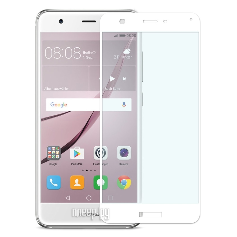 Аксессуар Защитное стекло Huawei Nova Onext 3D White 41302