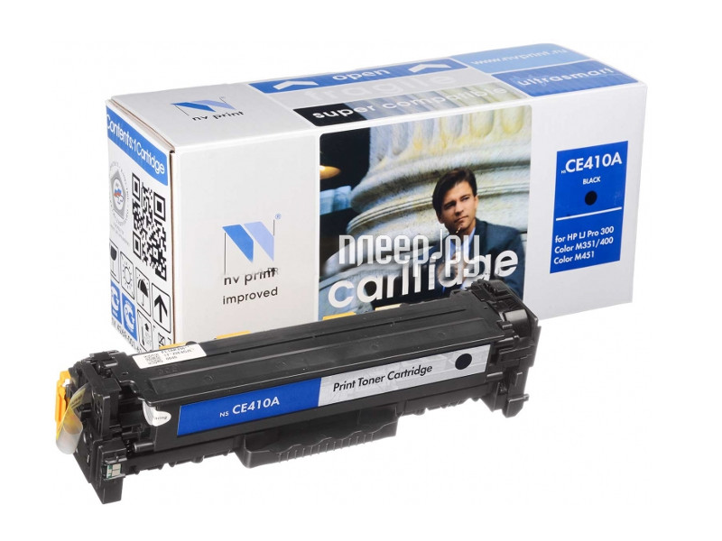  NV Print HP CE410A Black  LaserJet Color M351a / M375nw / M451dn / M451dw / M451nw / M475dn / M475dw 2200k