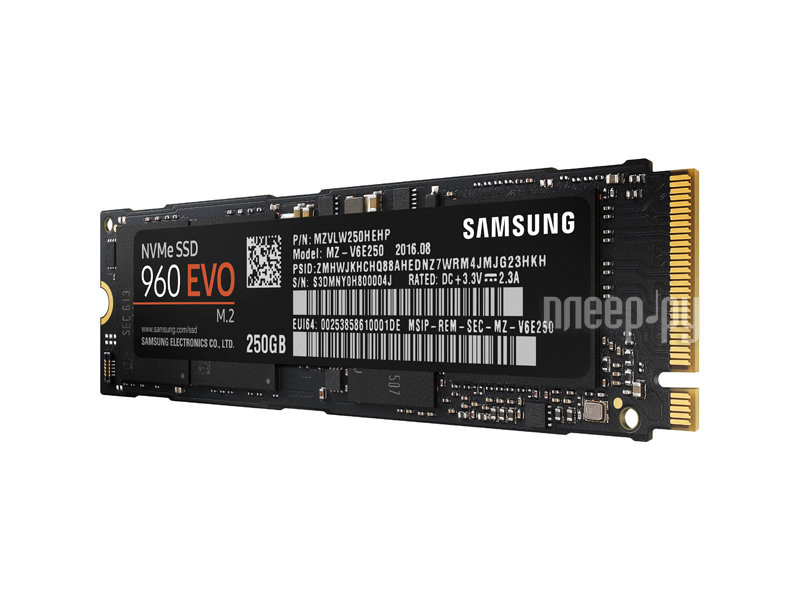   250Gb - Samsung 960 EVO MZ-V6E250BW  8433 