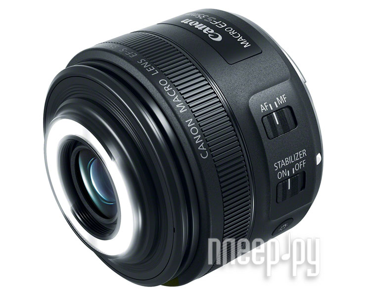 Canon EF-S 35 mm F / 2.8 IS STM Macro LED 