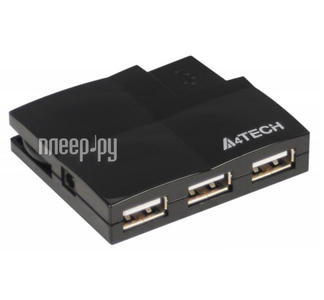  USB A4Tech USB 4 ports HUB-57 Black 