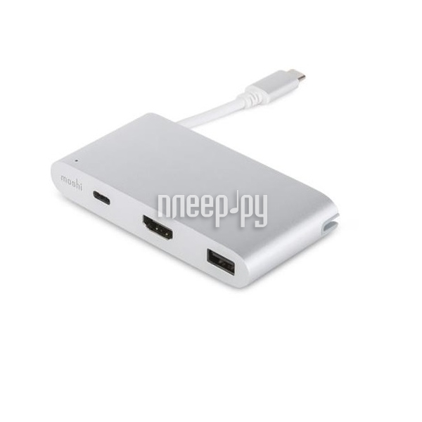  Moshi USB-C Multiport Adapter Silver 