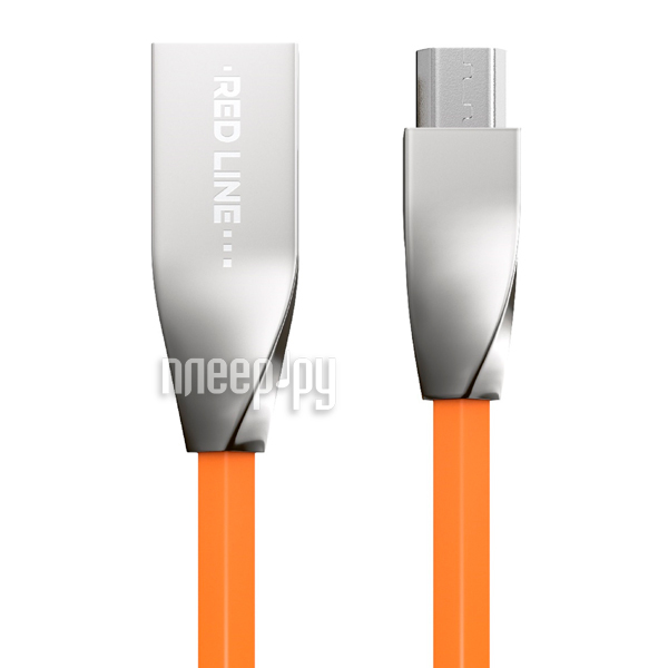  Red Line Smart High Speed USB - microUSB Orange  439 