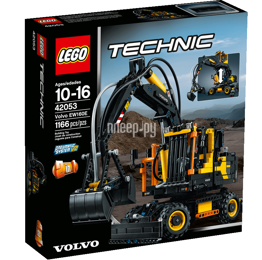  Lego Volvo EW 160E 42053 