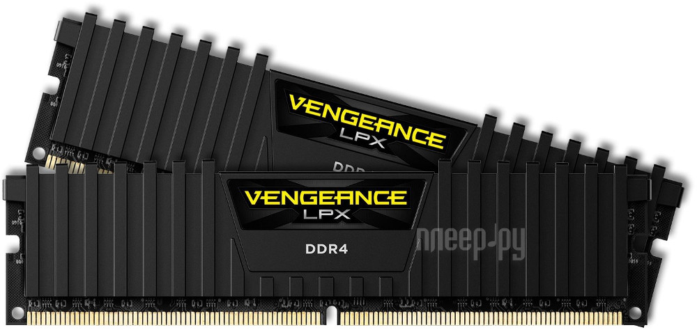   Corsair Vengeance LPX DDR4 DIMM 2400MHz PC4-19200 CL16 - 16Gb KIT (2x8Gb) CMK16GX4M2Z2400C16  9737 