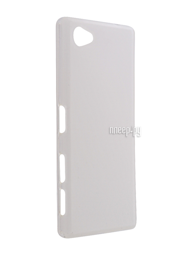   Sony Xperia Z5 Compact / Z5 Mini Cojess Silicone TPU 0.8mm White Mate 