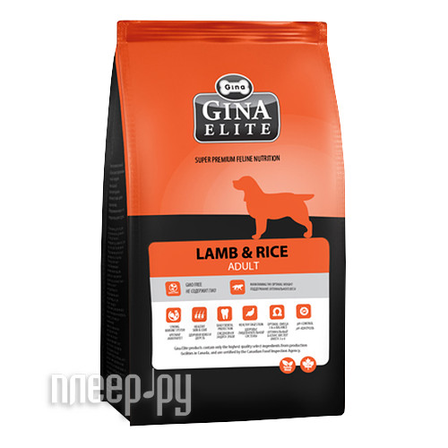  Gina Elite Lamb & Rice 3kg 160010.4  1209 
