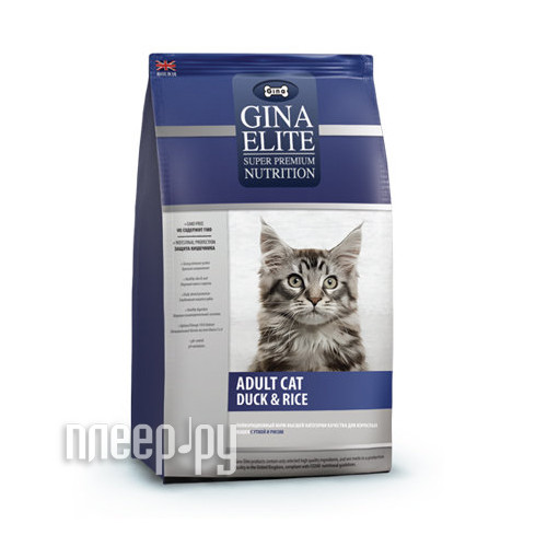  Gina Elite Cat Duck&Rice 3kg 250000.4 