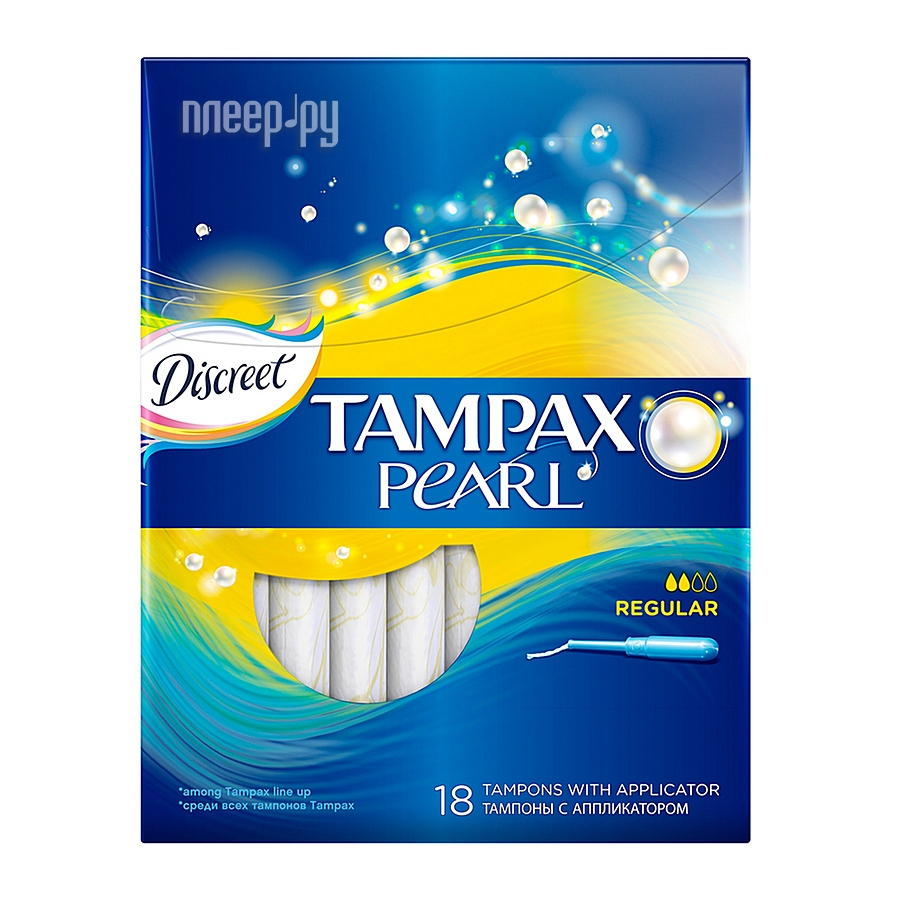Tampax Discreet Pearl Regular Duo TM-83726366 18  143 