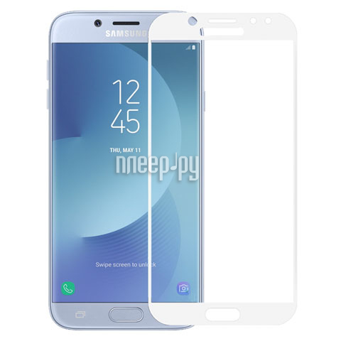    Samsung Galaxy J7 2017 Ainy Full Screen Cover 0.33mm White  484 