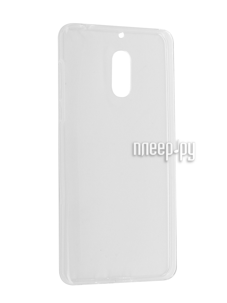   Nokia 6 Gecko Transparent-Glossy White S-G-NOK6-WH 