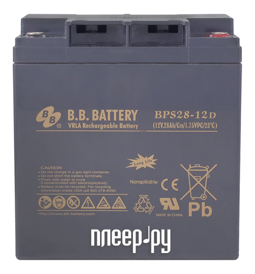    B.B.Battery BPS 28-12D
