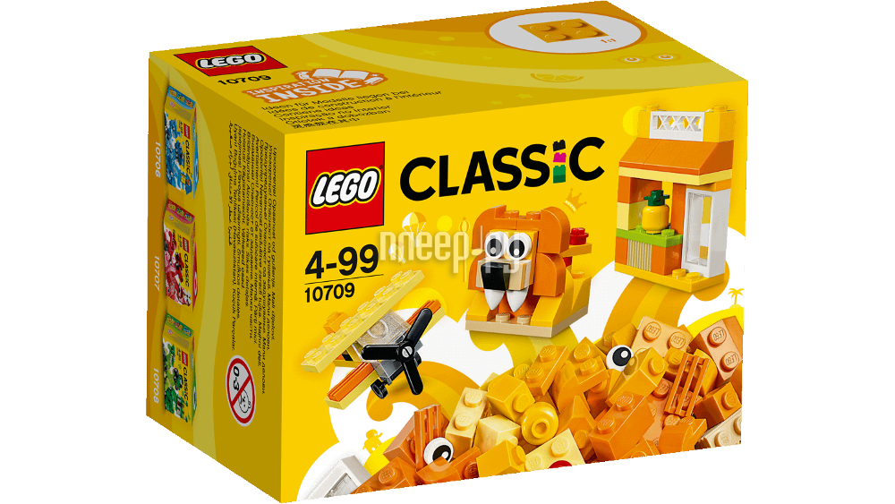  Lego Classic Orange 10709