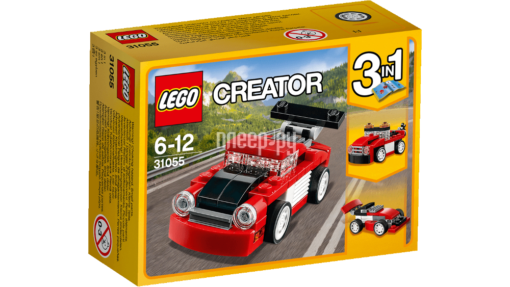  Lego Creator   Red 31055