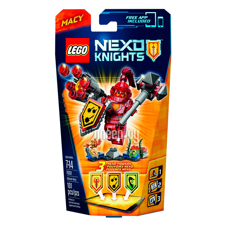  Lego Nexo Knights     70331  360 