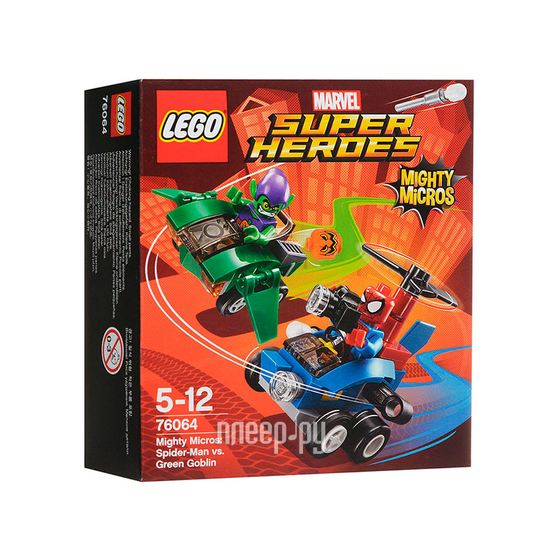  Lego Super Heroes -    76064  484 