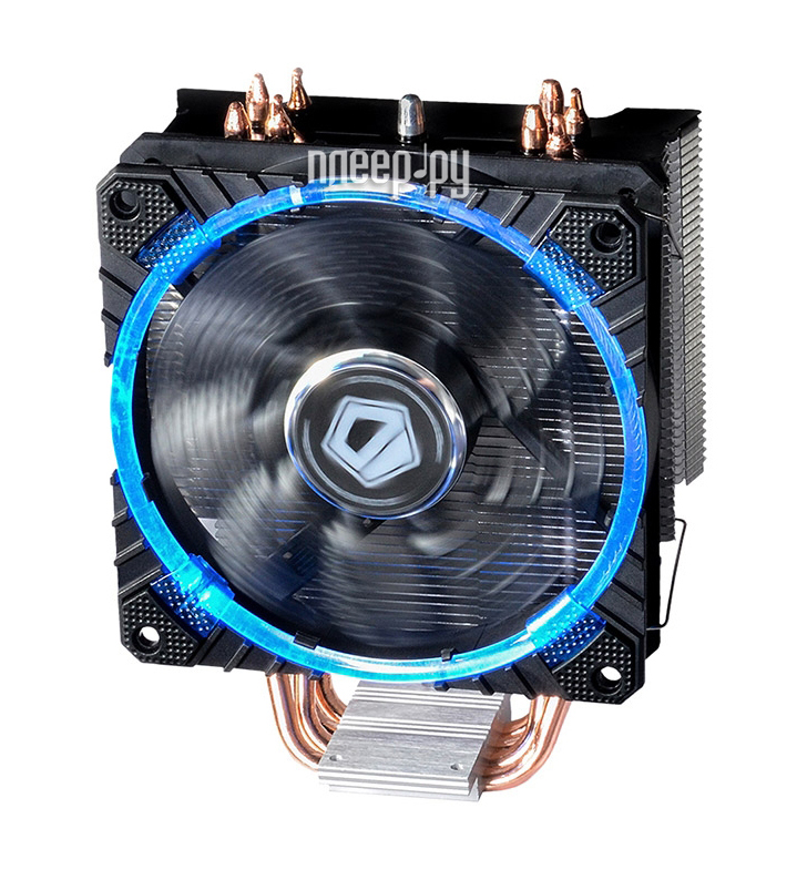  ID-Cooling SE-214C LED Blue (Intel LGA2011 / 1366 / 1151 / 1150 / 1155 / 1156 / AMD FM2+ / FM2 / FM1 / AM4 / AM3+ / AM3 / AM2+ / AM2)