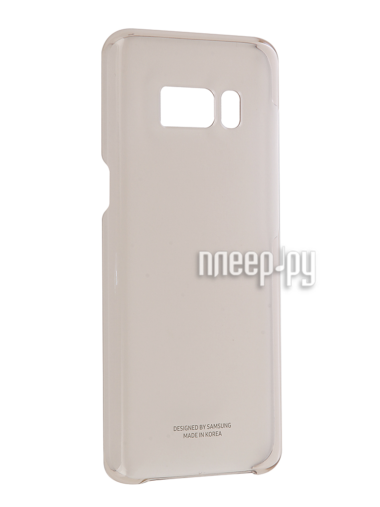   Samsung Galaxy S8 Clear Cover Gold EF-QG950CFEGRU  1201 