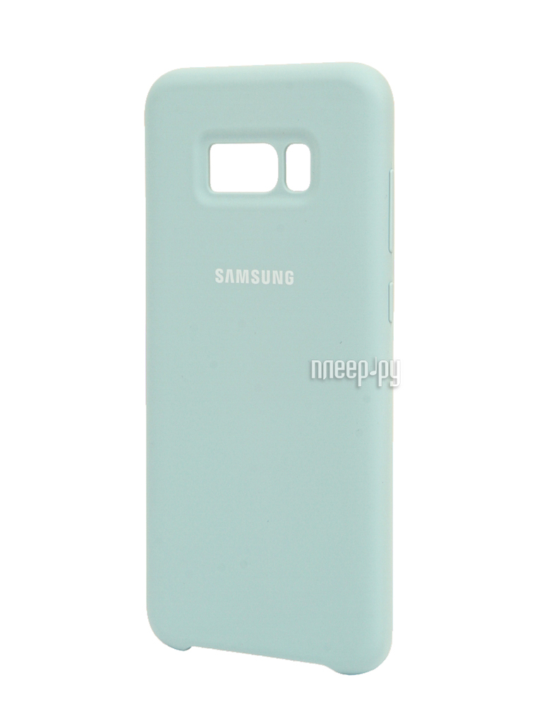   Samsung Galaxy S8 Plus Silicone Cover Light Blue EF-PG955TLEGRU  921 