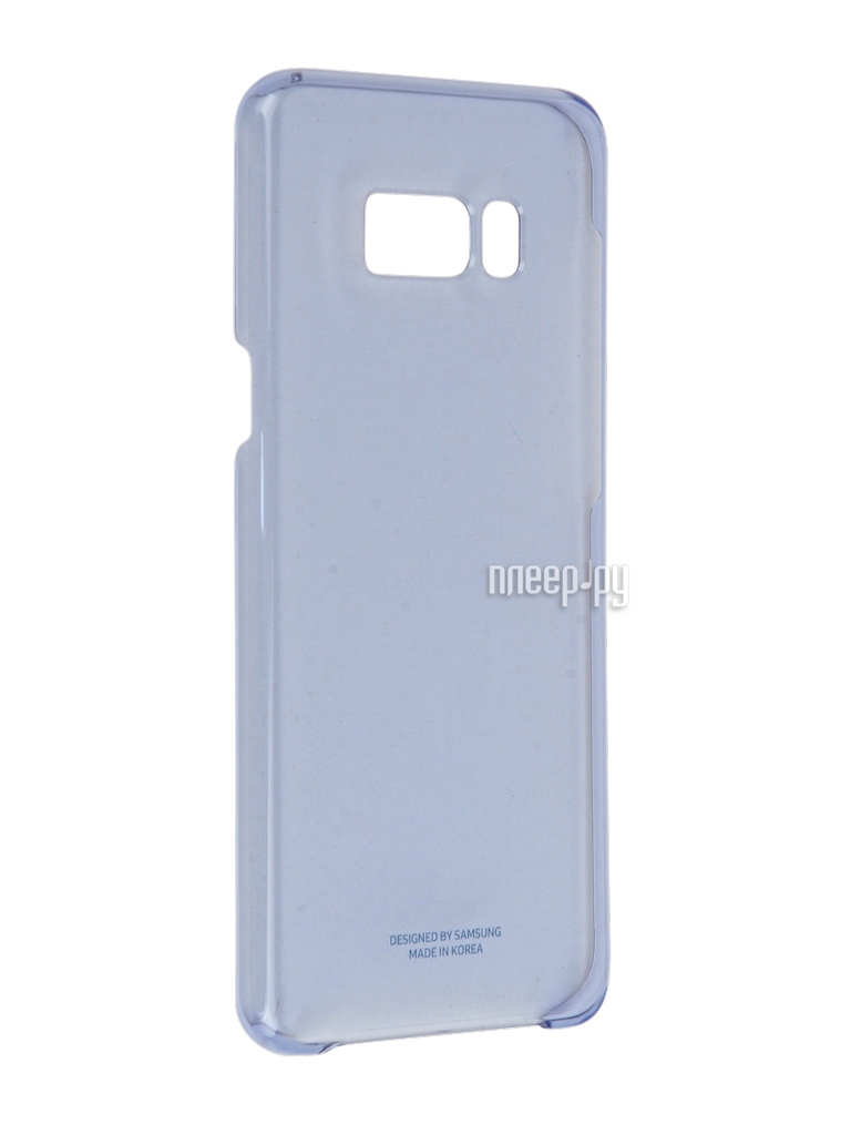   Samsung Galaxy S8 Plus Clear Cover Light Blue EF-QG955CLEGRU