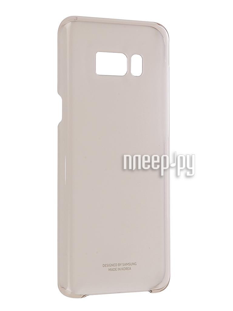   Samsung Galaxy S8 Plus Clear Cover Gold EF-QG955CFEGRU 