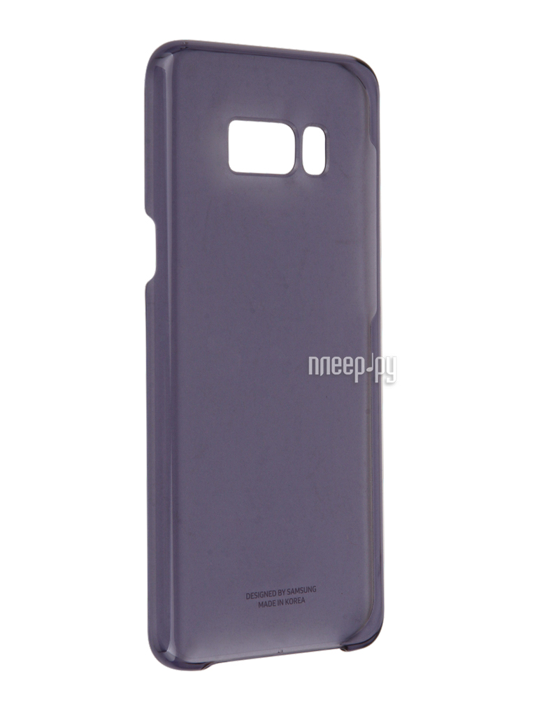   Samsung Galaxy S8 Plus Clear Cover Purple EF-QG955CVEGRU 