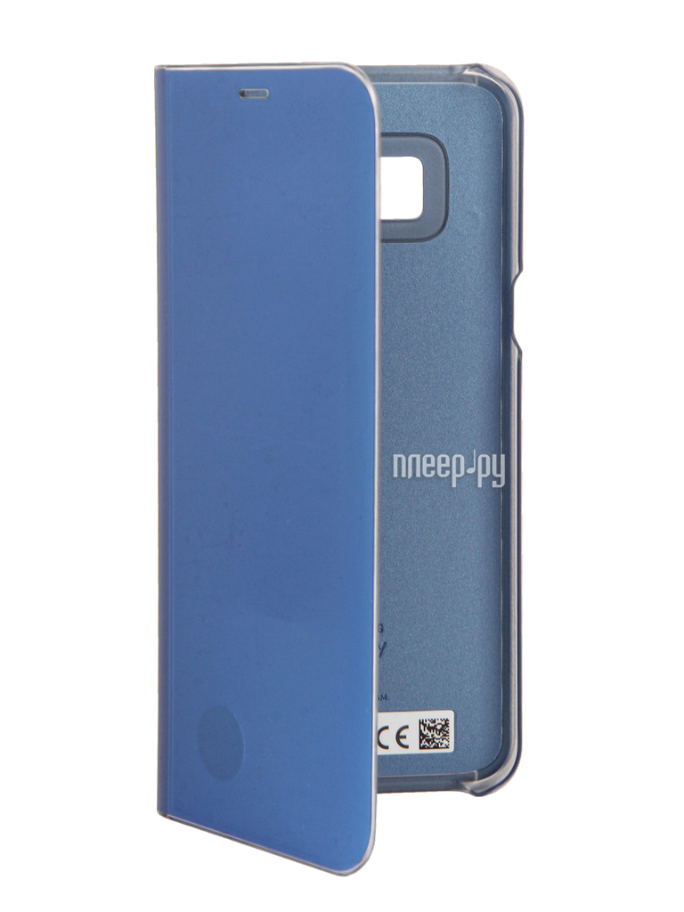   Samsung Galaxy S8 Plus Clear View Standing Cover Light Blue EF-ZG955CLEGRU 