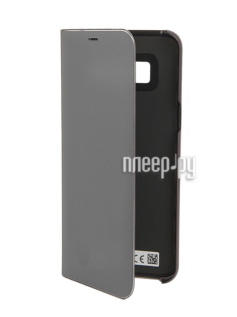   Samsung Galaxy S8 Plus Clear View Standing Cover Black EF-ZG955CBEGRU  2308 