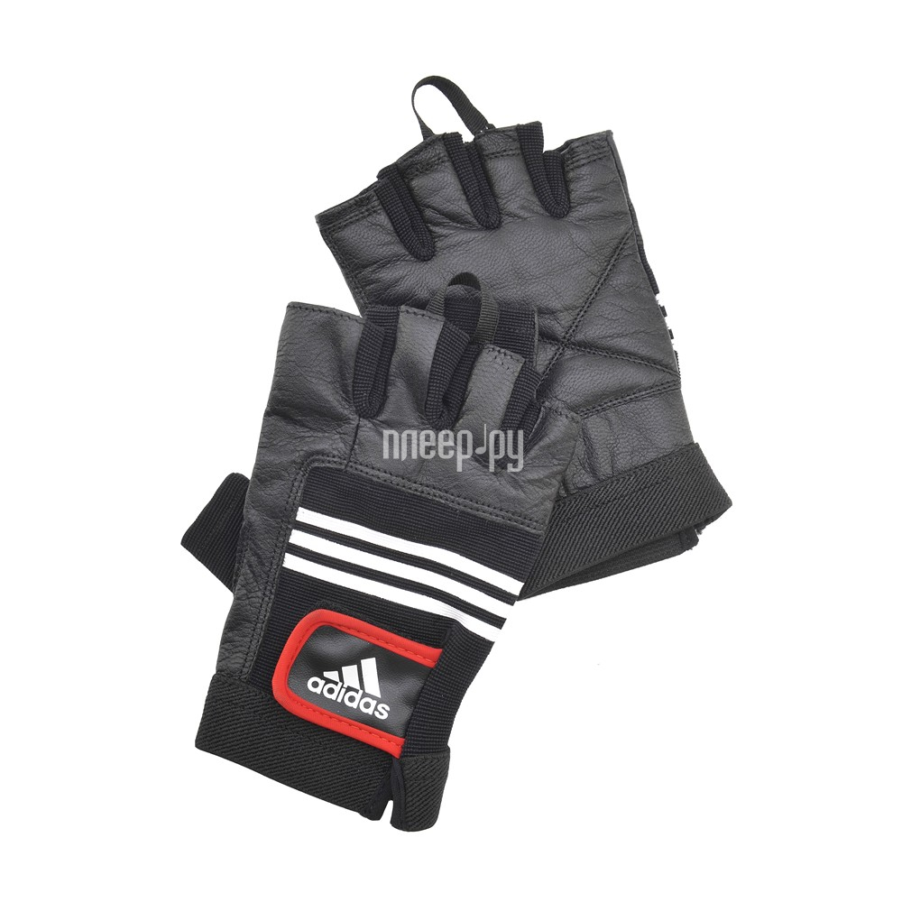  Adidas ADGB-12124  S / M Leather Lifting Glove 