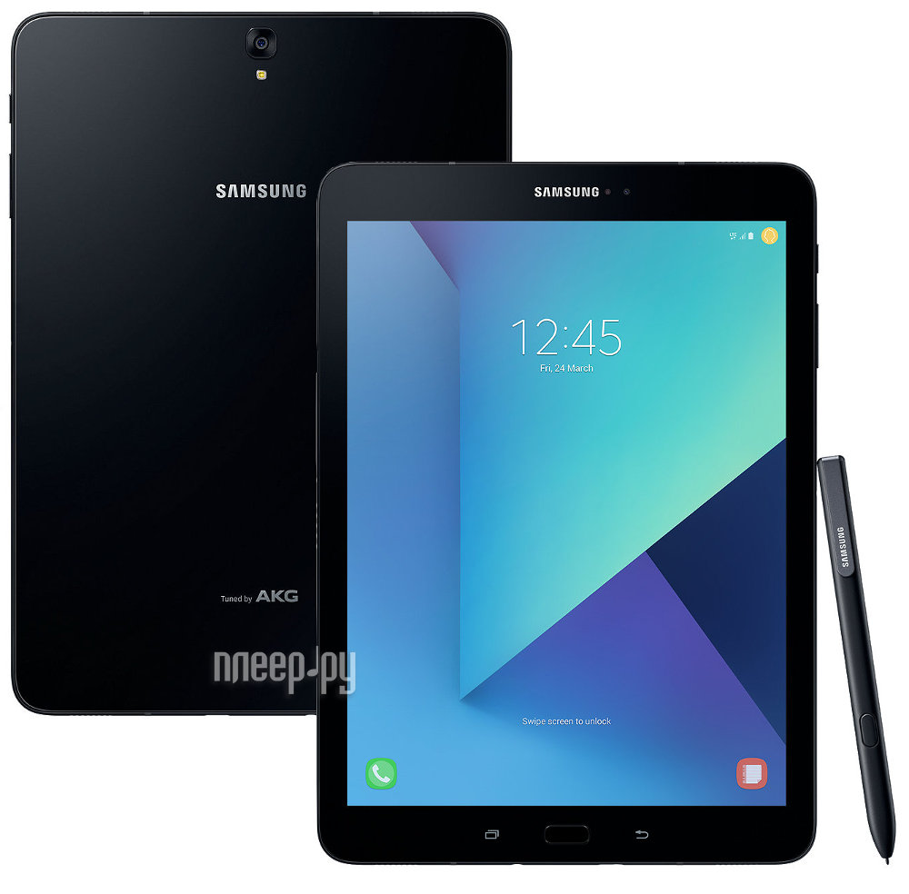  Samsung SM-T825 Galaxy Tab S3 9.7 32Gb LTE Wi-Fi Black SM-T825NZKASER (Snapdragon 820 2.15 GHz / 4096Mb / 32Gb / LTE / Wi-Fi / Bluetooth / Cam / 9.7 / 2048x1536 / Android) 