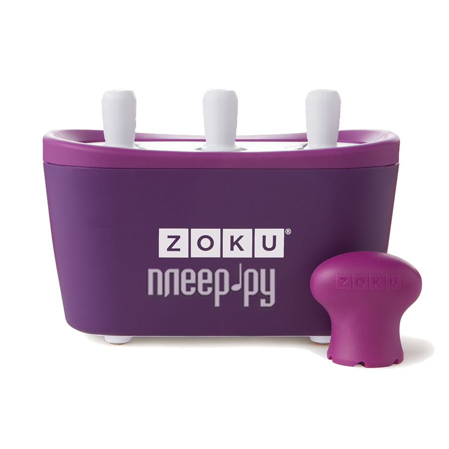 Zoku Triple Quick Pop Maker ZK101-PU