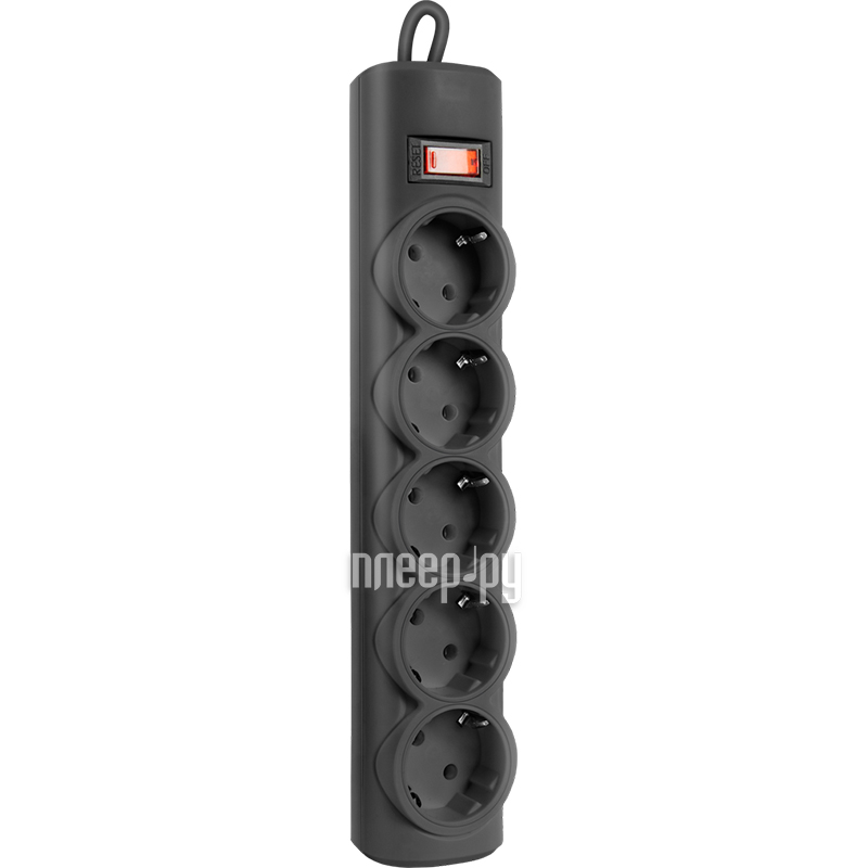   Defender RFS 18 5 Sockets 1.8m Black 99514 