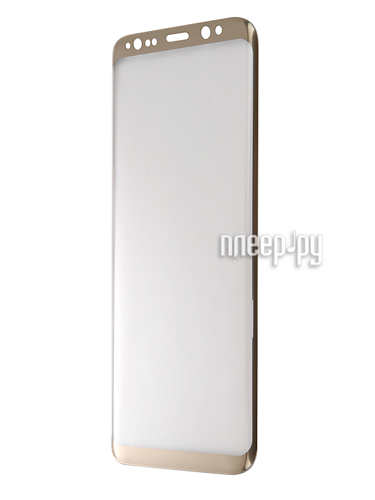    Samsung Galaxy S8 Plus BROSCO Gold SS-S8P-3D-GLASS-GOLD