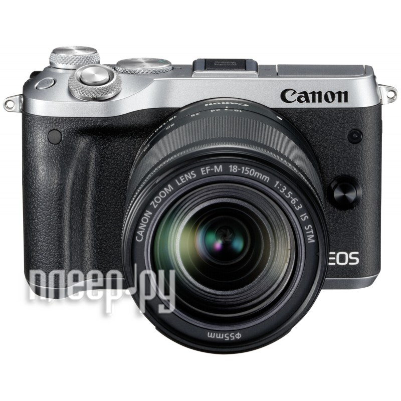  Canon EOS M6 Kit EF-M 18-150 IS STM Silver 