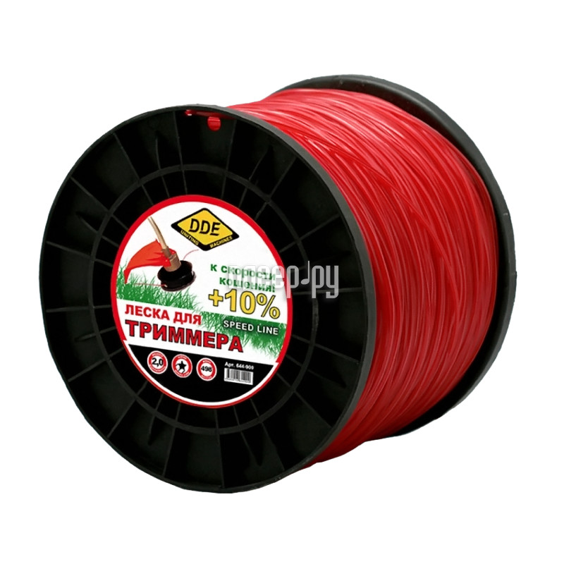     DDE Speed Line 2.0mm x 498m Red 644-900