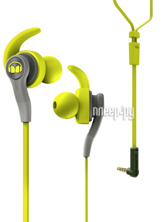  Monster iSport Compete In-Ear Green 137084-00 