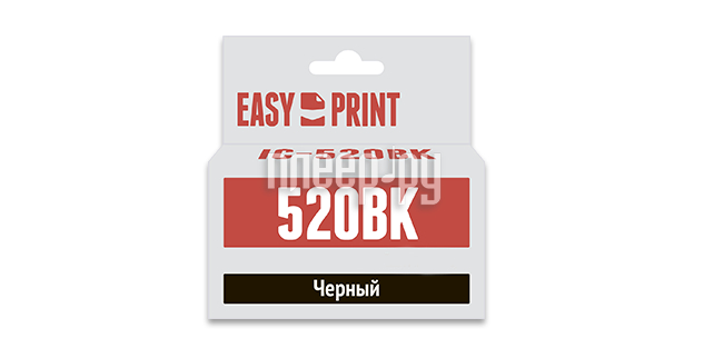  EasyPrint IC-PGI520BK Black  Canon PIXMA iP3600 / 4600 / 4700 / MP540 / 620 / 980 / MX860 / 870  87 