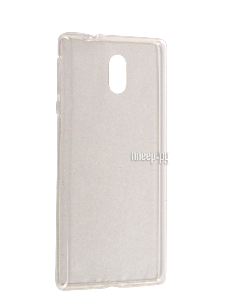  Nokia 3 SkinBox Slim Silicone Transparent T-S-N3-005