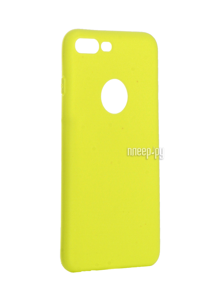  Krutoff Silicone  iPhone 7 Plus Yellow 11837