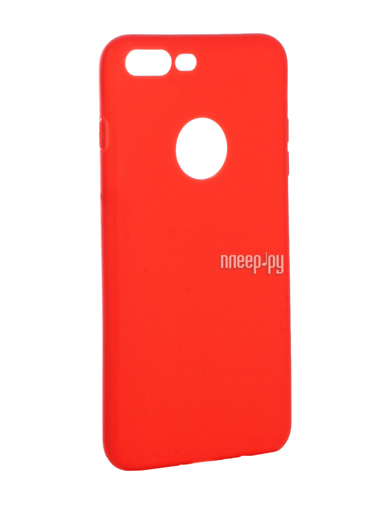   Krutoff Silicone  iPhone 7 Plus Red 11831 