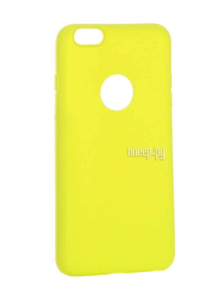   Krutoff Silicone  iPhone 6 Plus Yellow 11819