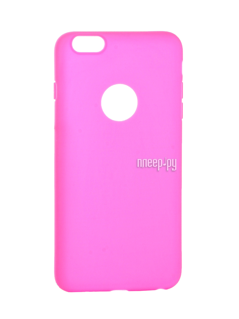   Krutoff Silicone  iPhone 6 Plus Pink 11814 