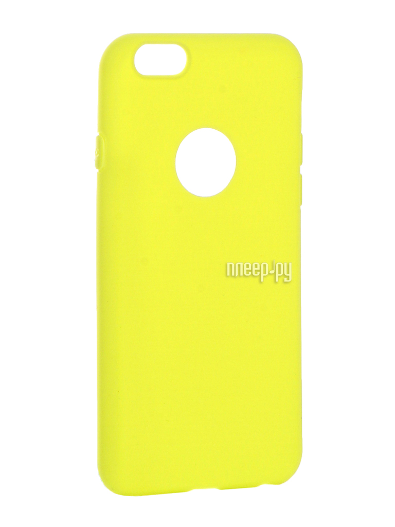   Krutoff Silicone  iPhone 6 / 6S Yellow 11810  510 