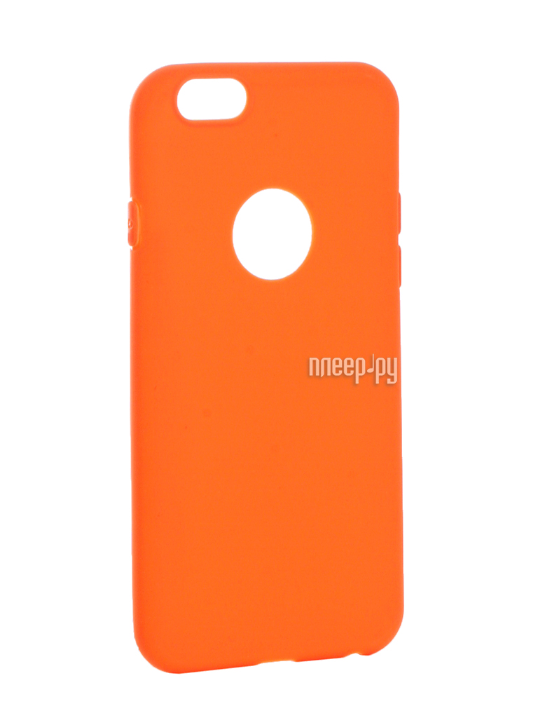   Krutoff Silicone  iPhone 6 / 6S Orange 11806