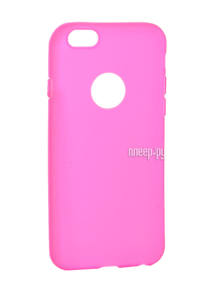   Krutoff Silicone  iPhone 6 / 6S Pink 11805