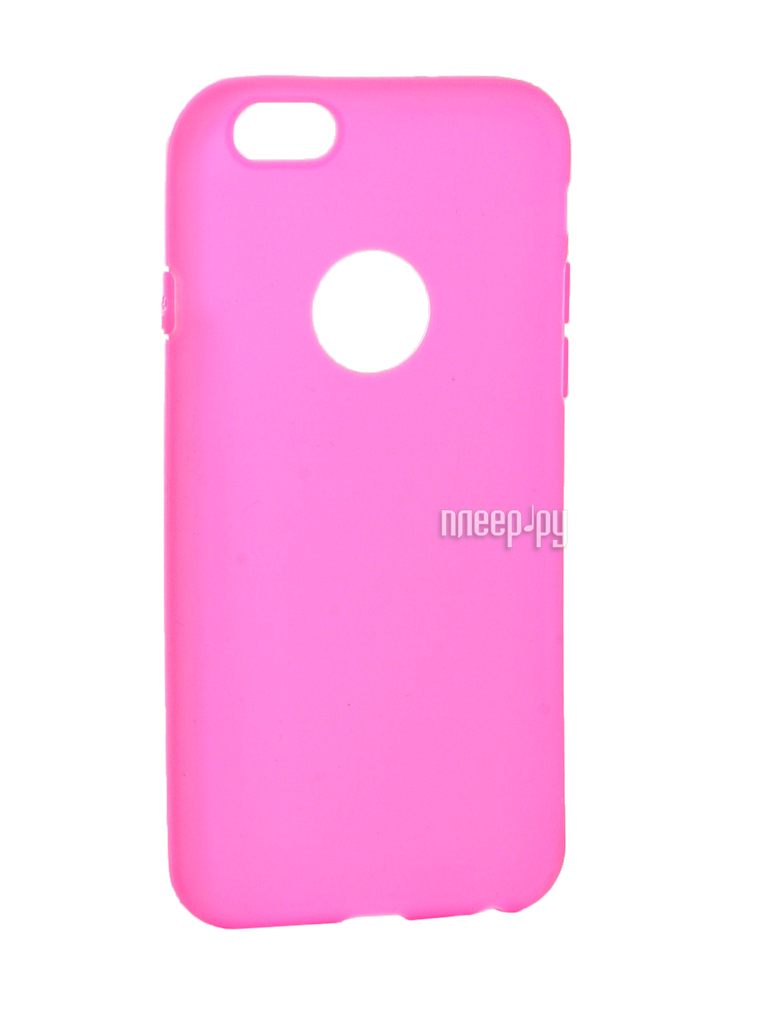   Krutoff Silicone  iPhone 6 / 6S Pink 11805 