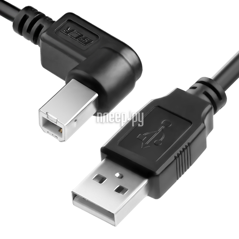  Greenconnect Premium USB 2.0 AM - BM 3.0m Black GCR-UPC3M2-BB2S-3.0m 
