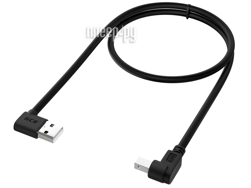  Greenconnect USB 2.0 AM - BM 1.0m Black GCR-AUPC5AM-BB2S-1.0m 